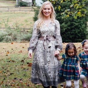 Anthropologie Talulah Tiered MIDI Dress